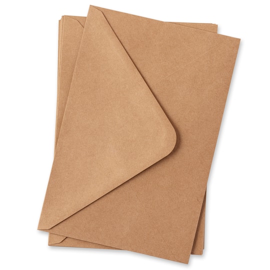 Kraft Paper Envelopes by Recollections™, 6" x 9"